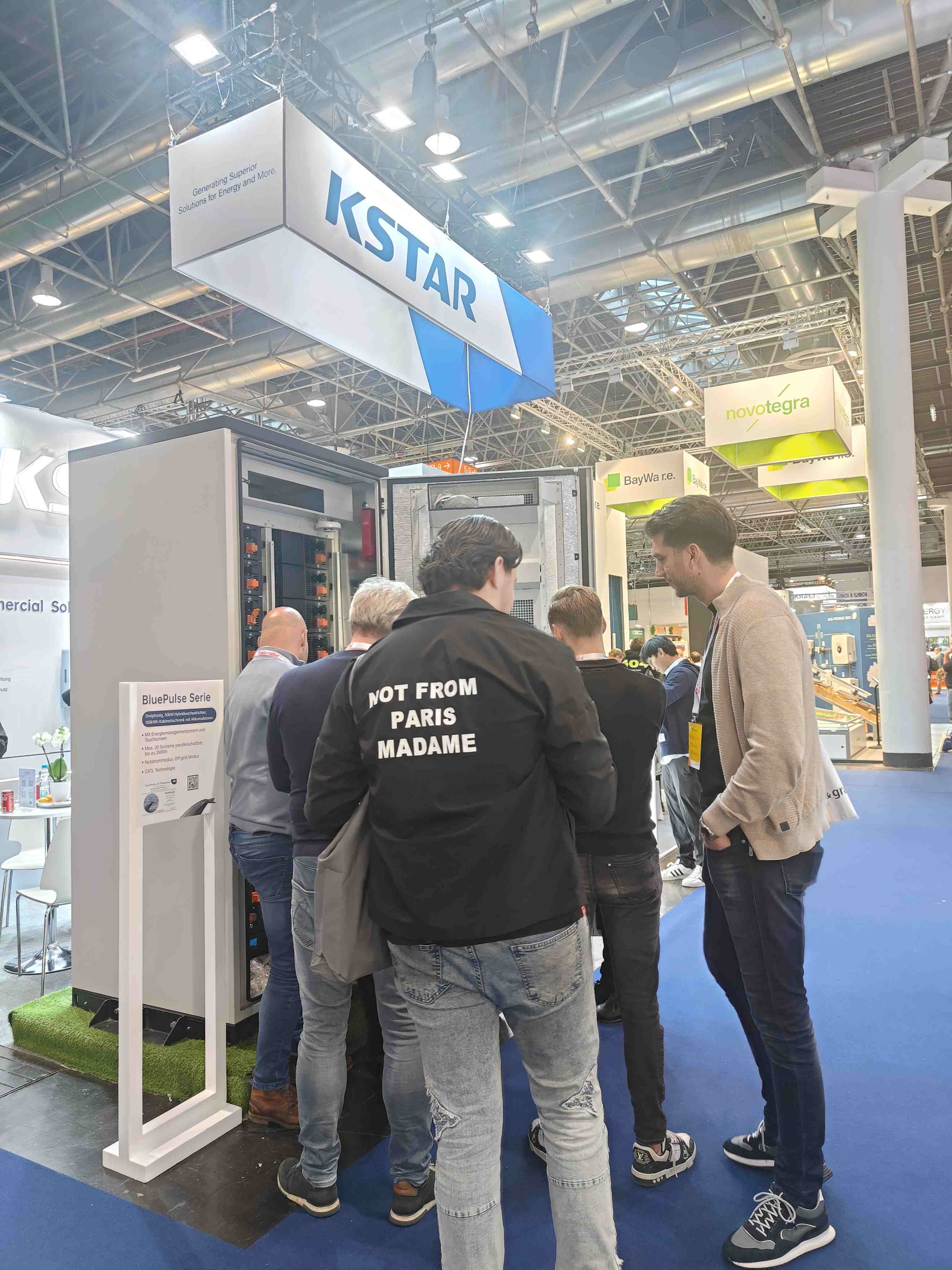 S&eacute;rie BluePulse de KSTAR à Solar Solutions Düsseldorf 2024