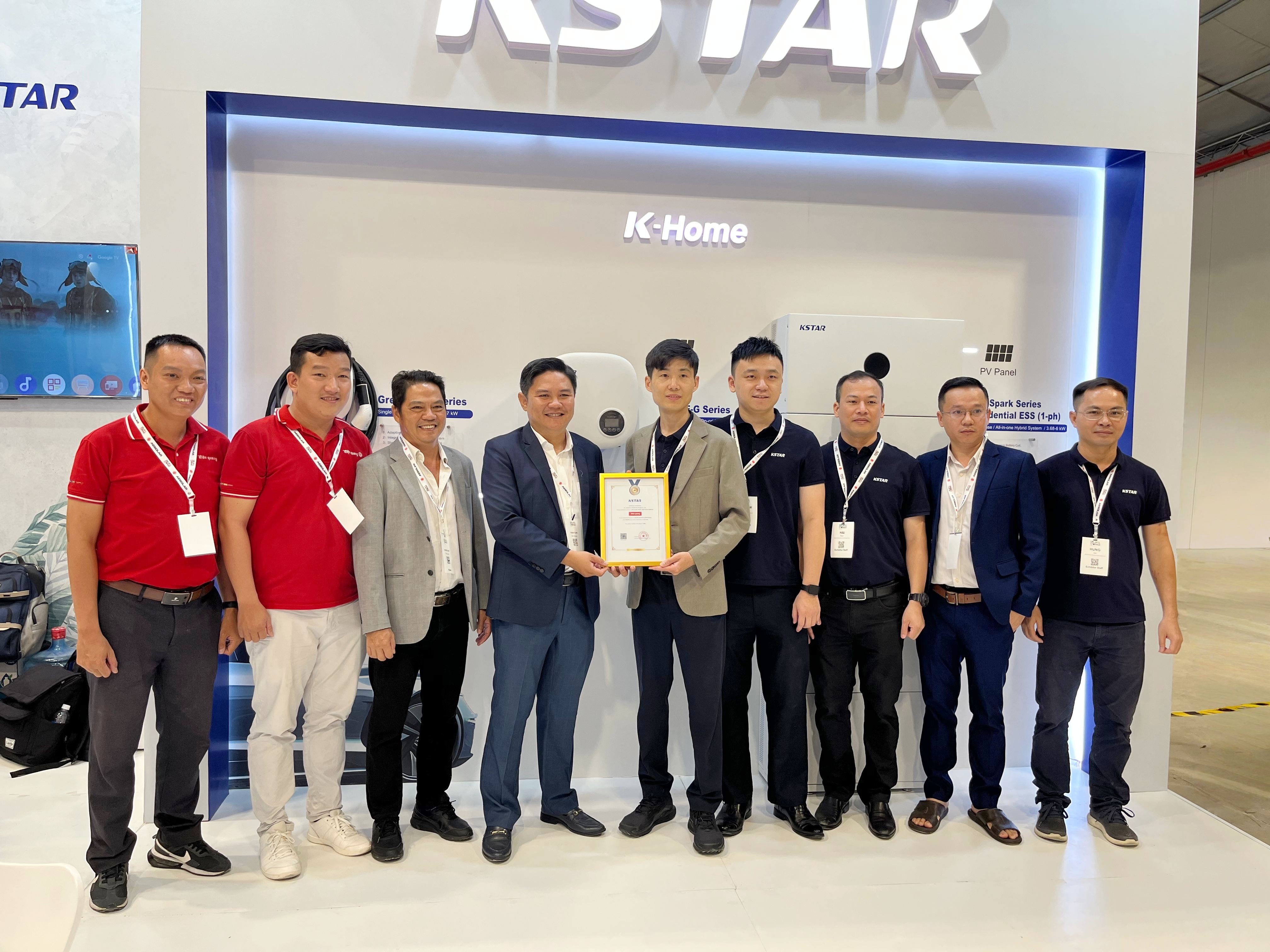 Solutions solaires et de stockage d'&eacute;nergie KSTAR au Vietnam